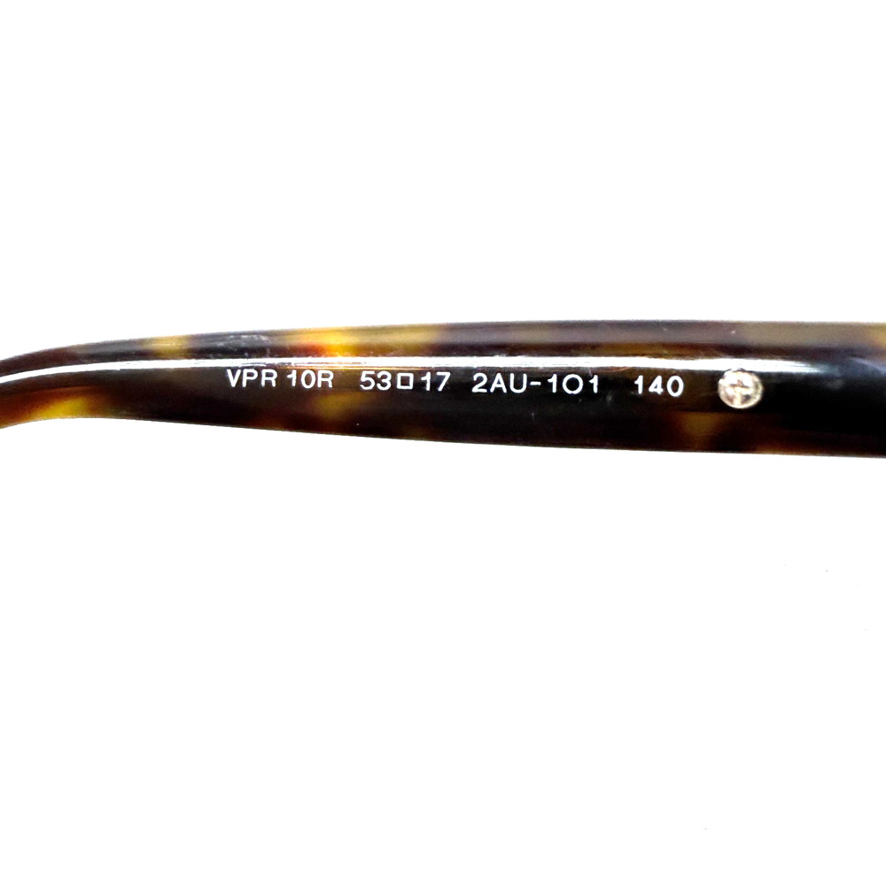 PRADA Ladies EYE GLASSES FRAME with PRADA GOLD METAL PLATE - Made In Italy - Picture 8 of 9